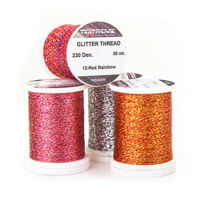 Fil Iris&eacute; Textreme Glitter Thread 230 Den. 35 m&egrave;tres - Fils/Tinsels | Pacific P&ecirc;che