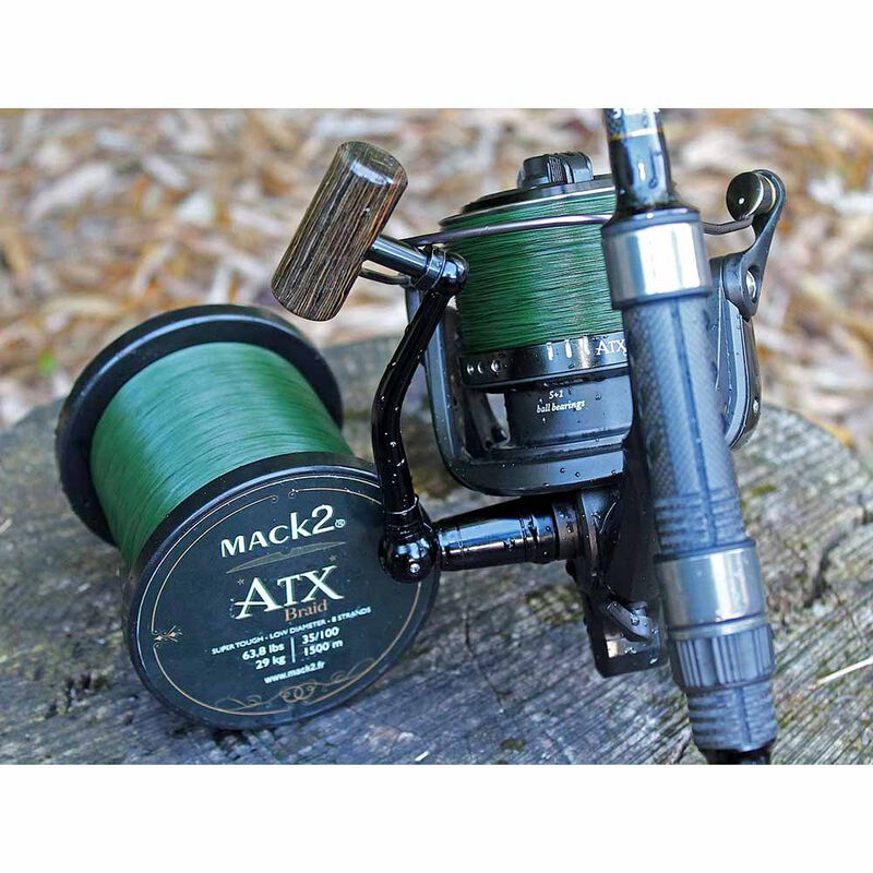 Tresse mack2 atx braid 1500 m - Tresse | Pacific P&ecirc;che