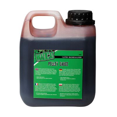 Booster Madcat Pellet Sauce 1l Blood and Liver - Boosters / Dips | Pacific P&ecirc;che