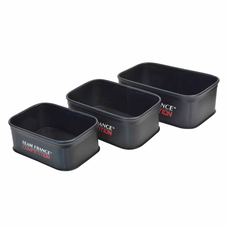 Set de 3 bakkan en eva team france rectangle - Op&eacute;ration rentr&eacute;e | Pacific P&ecirc;che
