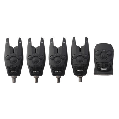 Coffret 4 d&eacute;tecteurs mulitcolore prologic bat bit alarm + centrale - Coffrets d&eacute;tecteurs | Pacific P&ecirc;che