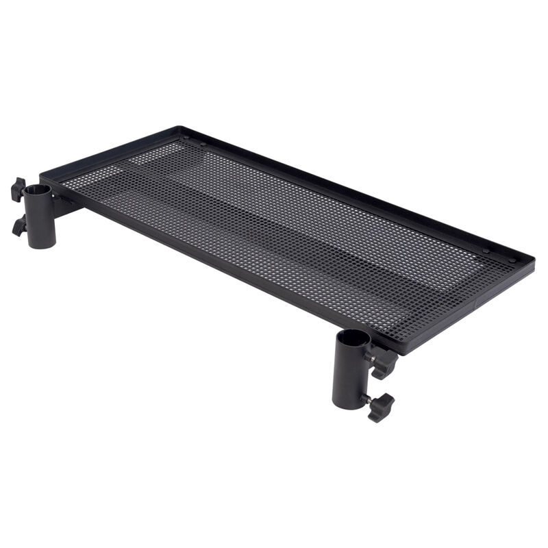 Desserte arriere rive d36 2 points alu noir 70x30cm - Dessertes | Pacific P&ecirc;che
