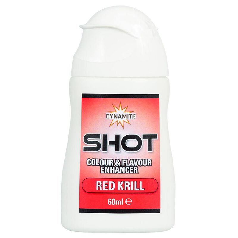 Booster Dynamite Baits Shot Red Krill 60ml - Additifs | Pacific P&ecirc;che