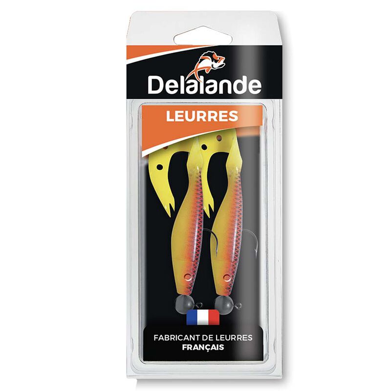 Leurre Souple Grub Delalande Sandra Mont&eacute; 9cm, 7g (x2) - Grubs | Pacific P&ecirc;che