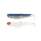 Leurre Souple FIIISH Double Combo Shore Black Minnow 120mm 12g - Leurres souples | Pacific P&ecirc;che