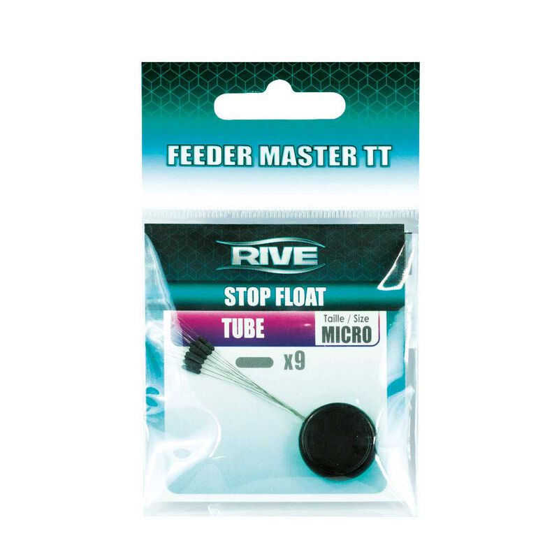 Stop Float Tube Rive - Micro (x9) - Acc. de montage feeder | Pacific P&ecirc;che