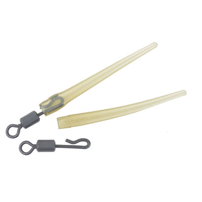 Emerillons rapide mack2 quick change swivels + anti emmeleur(x10) - Emerillons carpe | Pacific P&ecirc;che