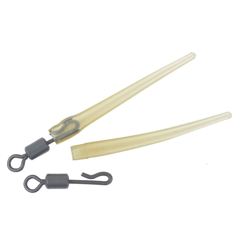 Emerillons rapide mack2 quick change swivels + anti emmeleur(x10) - Emerillons carpe | Pacific P&ecirc;che