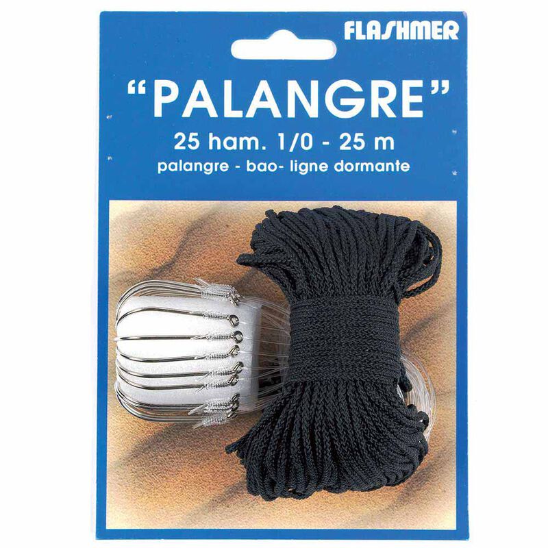 Bas de Ligne FLASHMER Eco Palangre P&ecirc;che &agrave; la Sole 25 hame&ccedil;ons - Bas de Lignes / Lignes Mont&eacute;es | Pacific P&ecirc;che