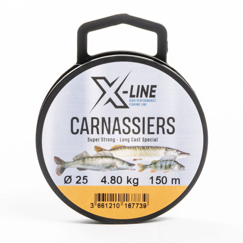 Nylon X-Line Carnassiers 150m - Nyons | Pacific P&ecirc;che