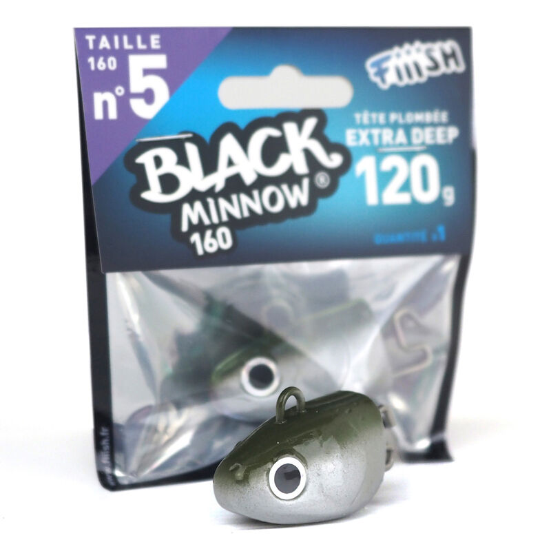 T&ecirc;te plombee fiiish pour black minnow 90 extra deep 20g (2 par pochette) - T&ecirc;tes Plomb&eacute;es | Pacific P&ecirc;che