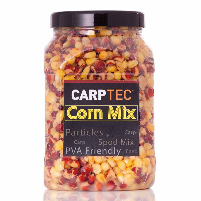 Graines cuites carpe dynamite baits carptec particles corn mix - Pr&ecirc;tes &agrave; l'emploi | Pacific P&ecirc;che