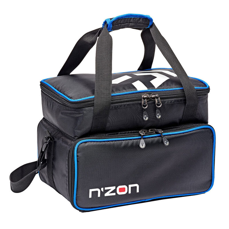 Sac avec bo&icirc;tes daiwa n'zon l 37x25x28cm - Sacs feeder | Pacific P&ecirc;che