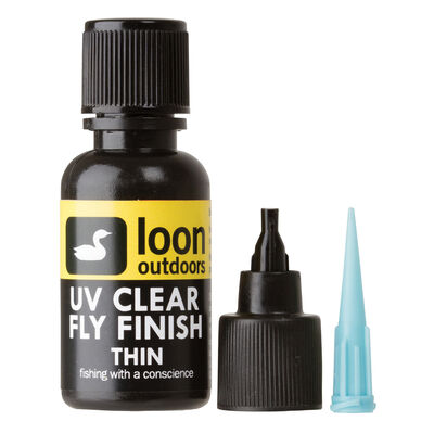 Vernis colle mouche loon outdoors uv clear finish - thin (r&eacute;sine uv fine) 14 g - Vernis | Pacific P&ecirc;che