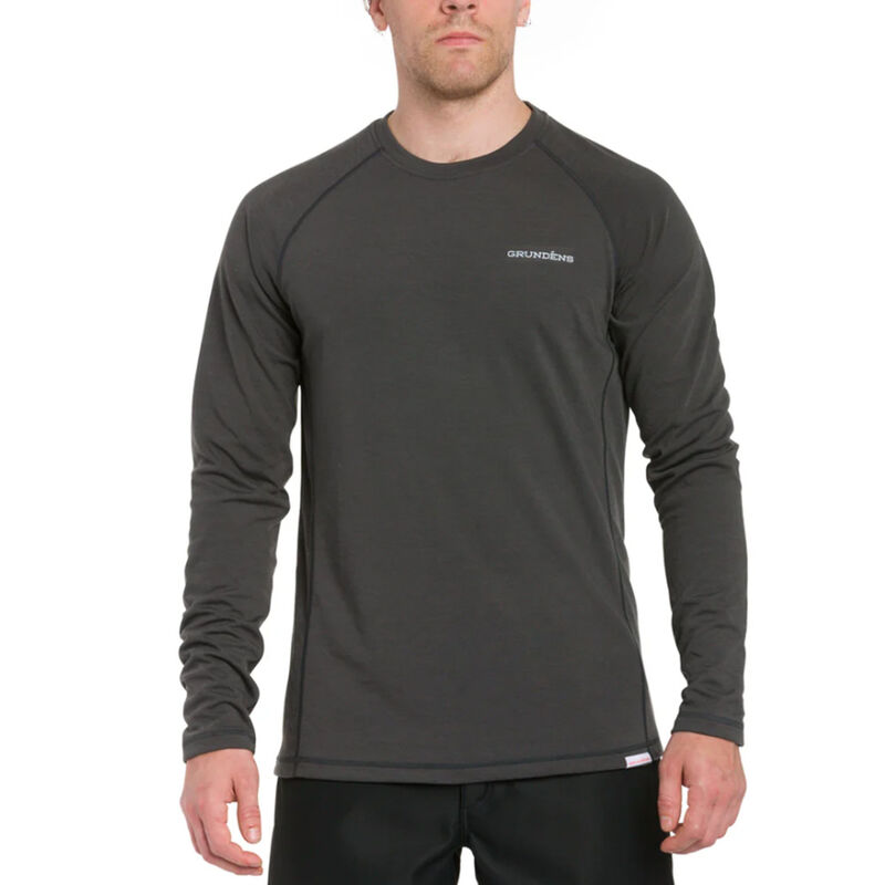 T-shirt Manches Longues Grundens Grundies Light Crew Top Anchor - T-shirts manches longues | Pacific P&ecirc;che