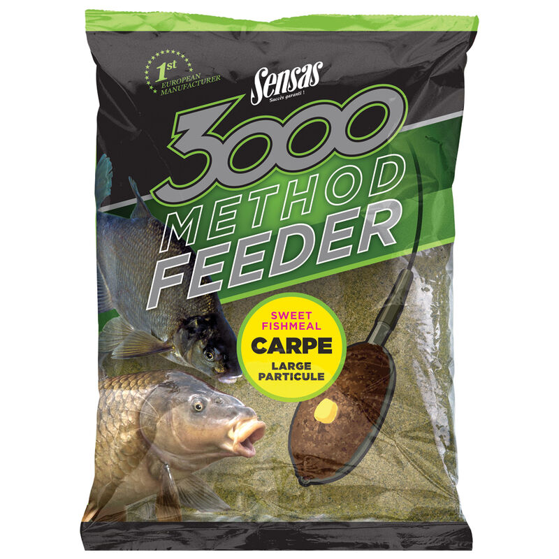 Amorce coup sensas 3000 method feeder carpe 1kg - Amorces | Pacific P&ecirc;che