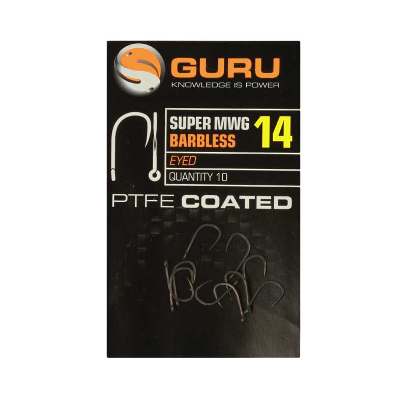 Hame&ccedil;ons a oeillet guru super mwg (x10) - Hame&ccedil;ons / bas de ligne feeder | Pacific P&ecirc;che