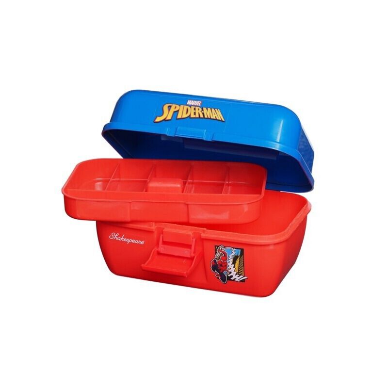 Boite de Peche Shakespeare Disney Marvel Spiderman Tacklebox - Bo&icirc;tes | Pacific P&ecirc;che
