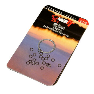 Anneaux Carpe Nash Rig Ring x20 - Anneaux | Pacific P&ecirc;che