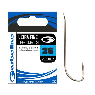 Hame&ccedil;on non mont&eacute;s Garbolino ultra fine speed (x15) - Hame&ccedil;ons non Mont&eacute;s &agrave; Palettes | Pacific P&ecirc;che