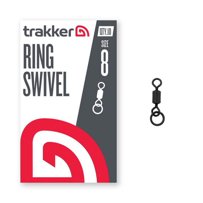 Emerillon &agrave; anneaux Trakker Ring Swivel - Emerillons carpe | Pacific P&ecirc;che
