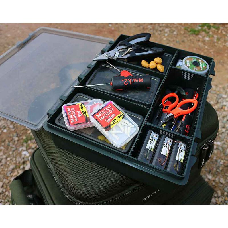 Bo&icirc;te &agrave; p&ecirc;che carpe mack2 compact carp box - Bo&icirc;tes | Pacific P&ecirc;che