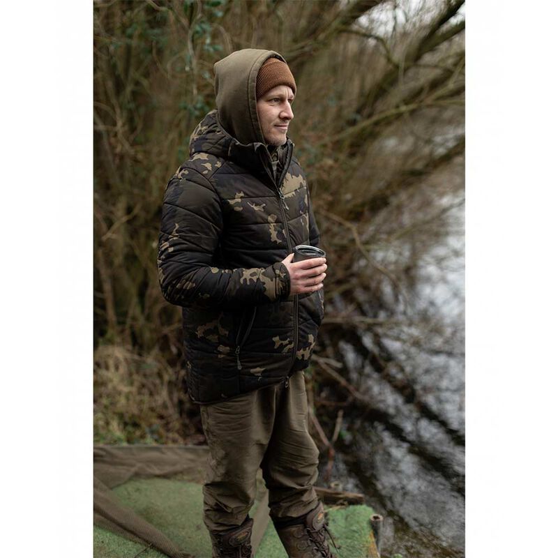 Veste Korda Thermolite Puffer Jacket Dark Kamo - Vestes et gilets | Pacific P&ecirc;che