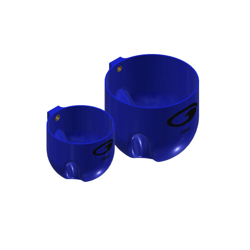 Jeu de 2 Coupelles Garbolino 130 ml et 260 ml - Coupelles | Pacific P&ecirc;che