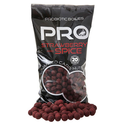Bouillettes Starbaits ProBiotic Strawberry Spice 2kg - Denses | Pacific P&ecirc;che