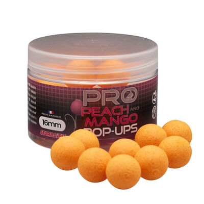 Pop Up Starbaits Pro Peach et Mango 50gr - Flottantes | Pacific P&ecirc;che
