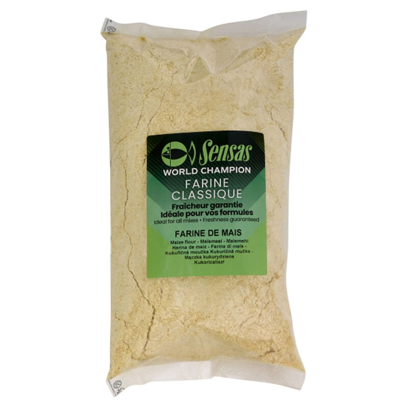 Farine Sensas Ma&iuml;s Jaune 1kg - Farines | Pacific P&ecirc;che