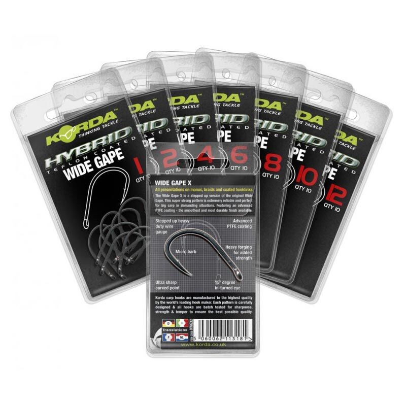 Hame&ccedil;on carpe korda wide gape - Hame&ccedil;ons | Pacific P&ecirc;che