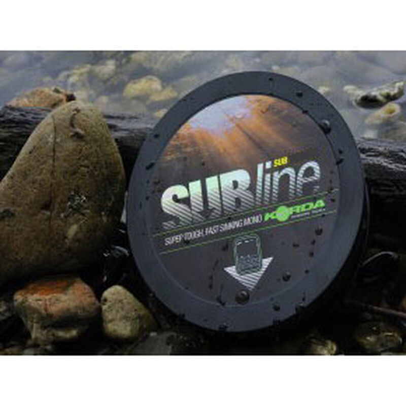 Nylon carpe korda subline 1000m green - Monofilament | Pacific P&ecirc;che