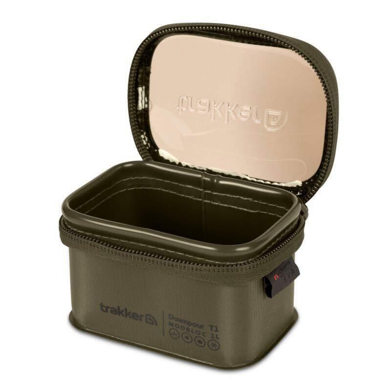 Trousse de rangement Trakker Downpour T1 Modbloc XS Green - Sacs/Trousses Acc. | Pacific P&ecirc;che
