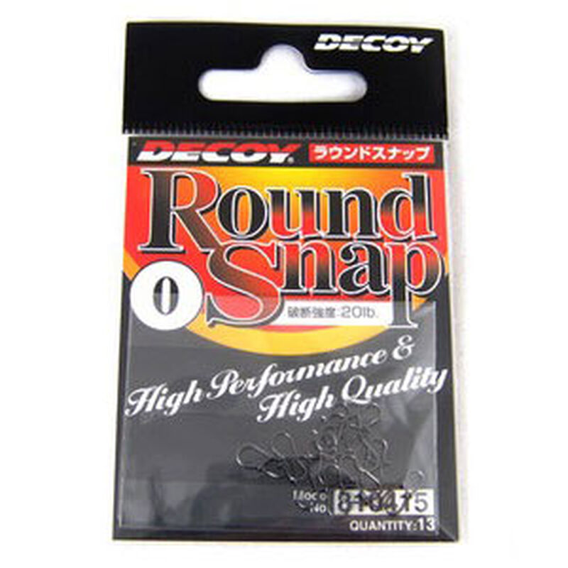 Agrafe decoy round snap (x13) - Agrafes | Pacific P&ecirc;che