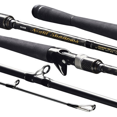 Canne Casting Illex Night Shadow B220MHFG Cranking Time 2.21m, 12-45g - Cannes Casting | Pacific P&ecirc;che