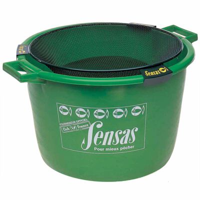 Seau &agrave; amorce coup sensas bassine 40l - Pr&eacute;paration amorces/pellets | Pacific P&ecirc;che
