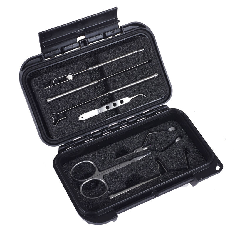 Kit fly tying jmc coffret d'outils voyageur pro tyer - Kit Outillage | Pacific P&ecirc;che