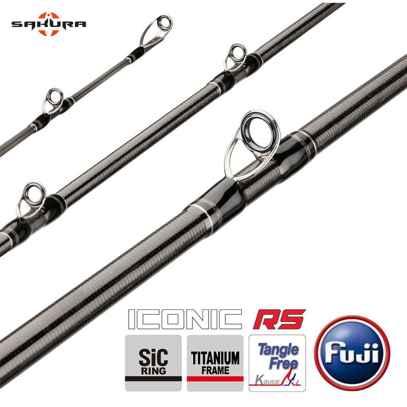 Canne Casting Sakura Iconic RS 762XXH Monster Punisher 2.28m, 40-200g - Cannes Casting | Pacific P&ecirc;che