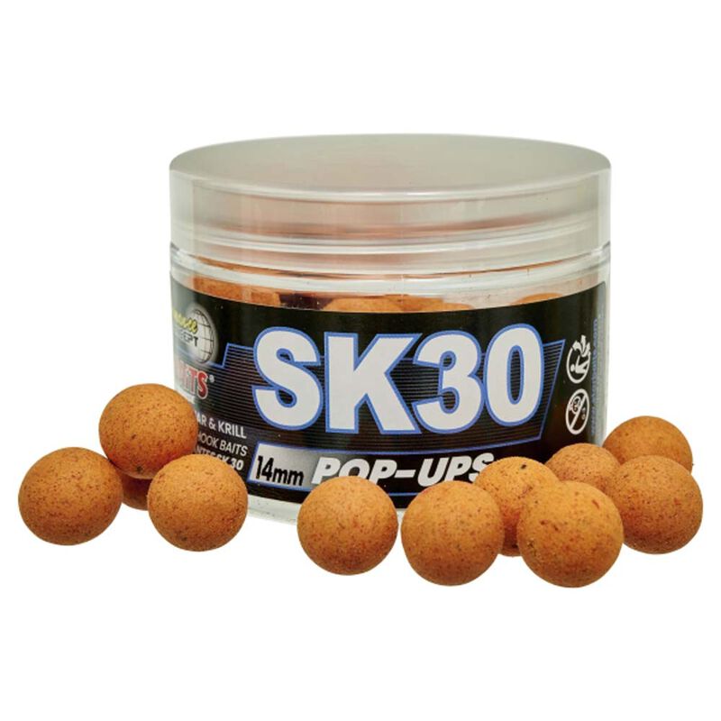 Bouillettes Starbaits PC SK30 Pop Up - Flottantes | Pacific P&ecirc;che