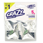 Tete plombee fiiish crazy sand eel 100 shore 5g (x2) - T&ecirc;tes Plomb&eacute;es | Pacific P&ecirc;che
