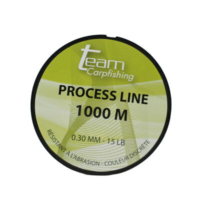 Nylon carpe team carpfishing process line 1000m - Monofilament | Pacific P&ecirc;che
