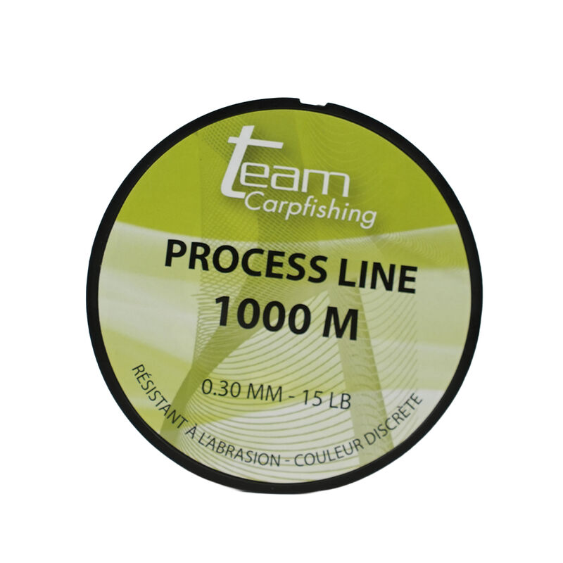 Nylon carpe team carpfishing process line 1000m, , large