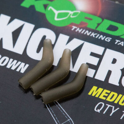 Aligneur de ligne carpe korda kickers marron (x10) - Aligneurs de ligne | Pacific P&ecirc;che