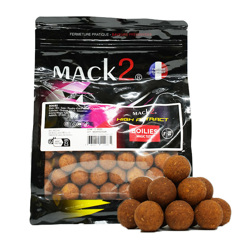 Bouillettes Mack2 Magic Tutti 20mm - Denses | Pacific P&ecirc;che