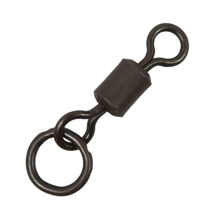 Emerillons baril carpe korda ring swivel 8 - Emerillons carpe | Pacific P&ecirc;che