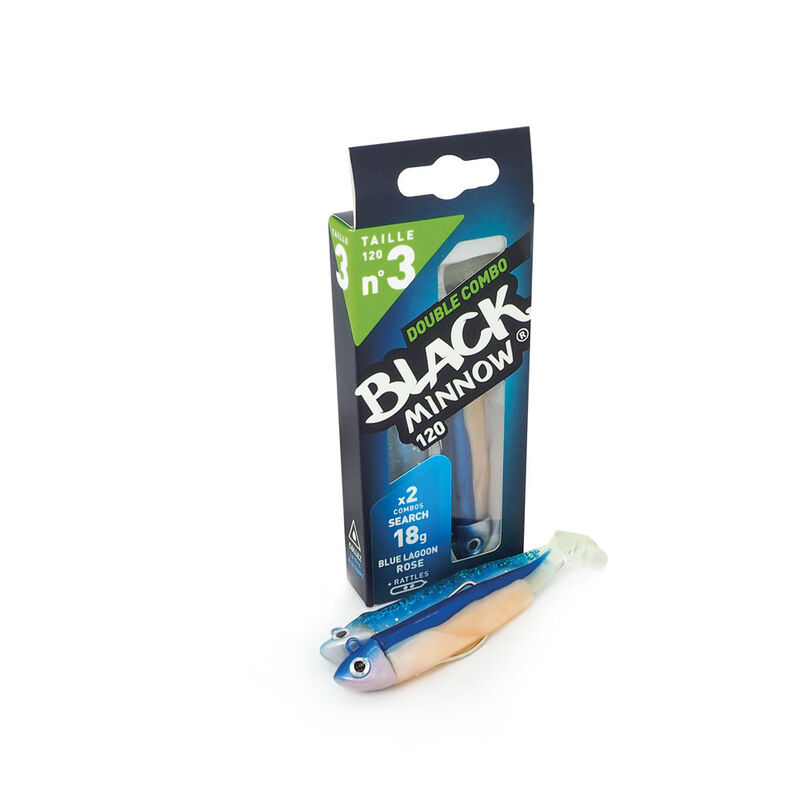 Leurre souple fiiish combo black minnow 120 search 12cm 18g - Leurres souples | Pacific P&ecirc;che