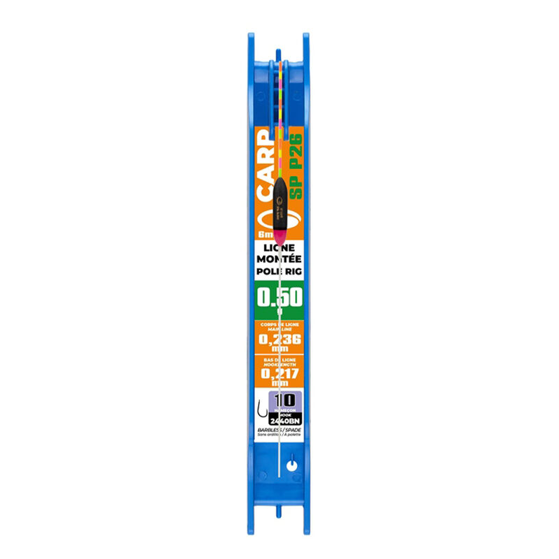 Ligne Mont&eacute;e Comp&eacute;tition GARBOLINO Flotteur SP P26 - Lignes Mont&eacute;es | Pacific P&ecirc;che