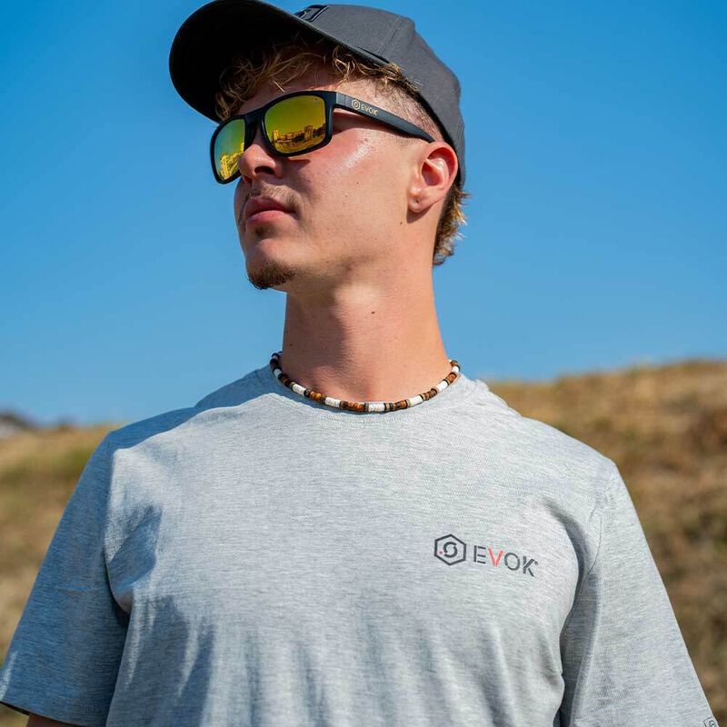  T-shirt Evok Gris - T-shirts manches courtes | Pacific P&ecirc;che