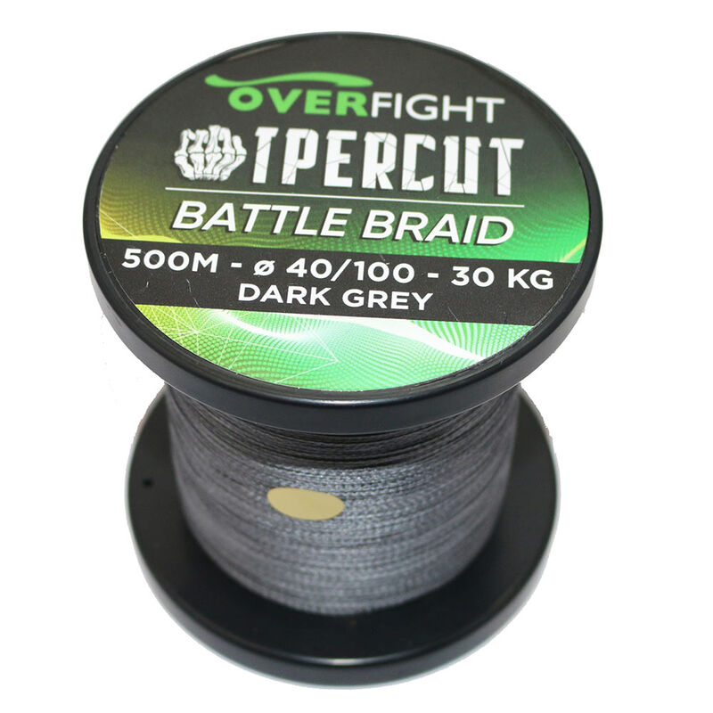 Tresse Overfight Ipercut Battle Braid 500m - Tresses | Pacific P&ecirc;che